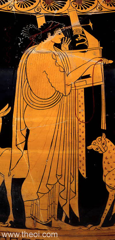 Apollo | Athenian red-figure am C6th B.C. | British Museum, London